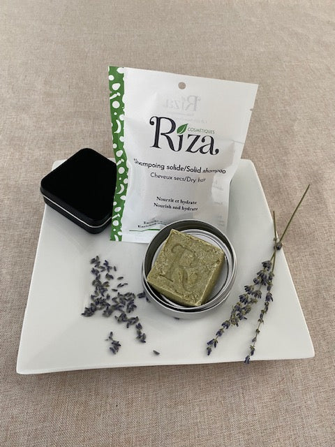 shampoing solide naturel pour cheveux sec