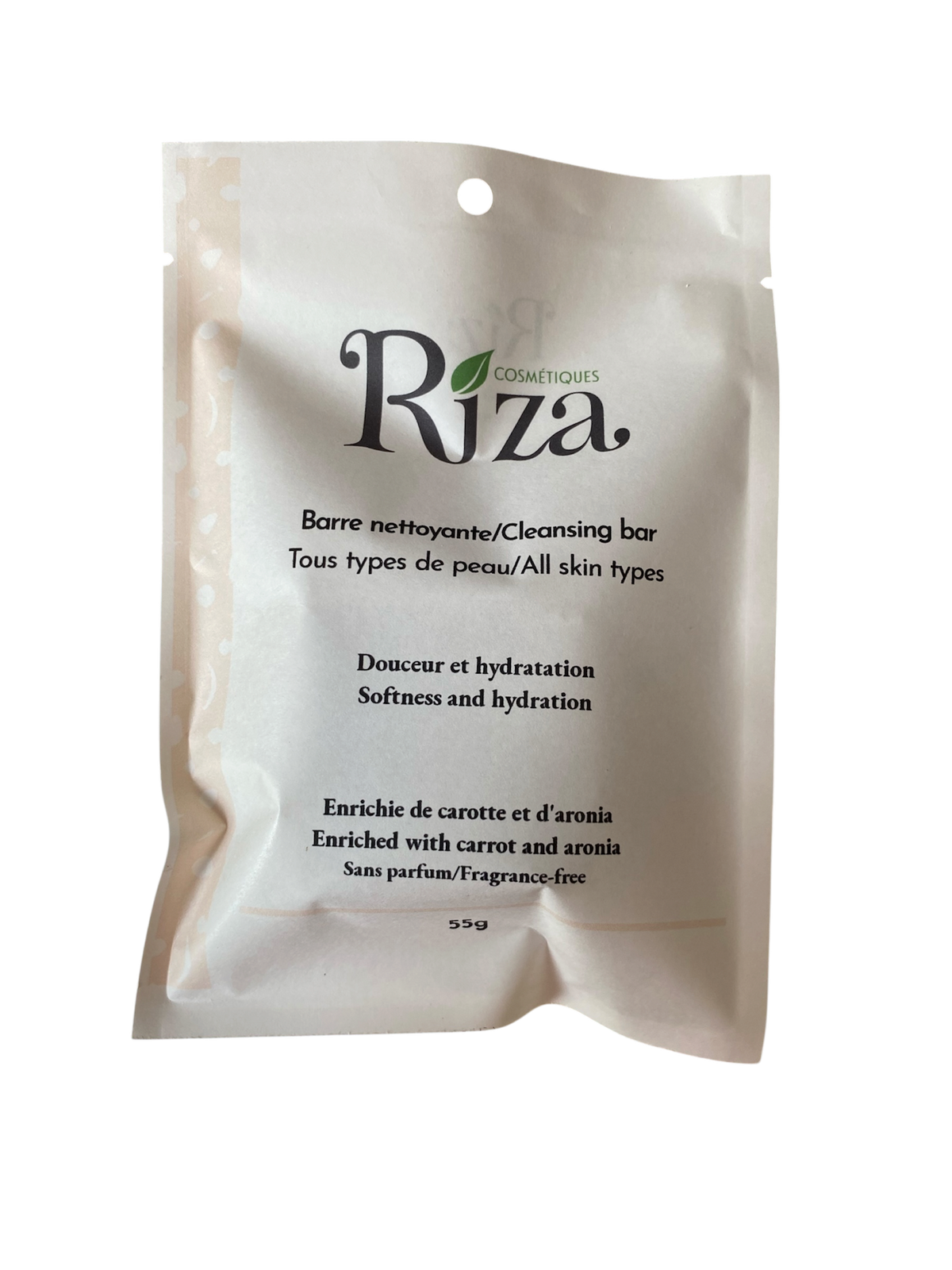 Barre nettoyante corporelle-sans odeur/Odor-free body cleansing bat