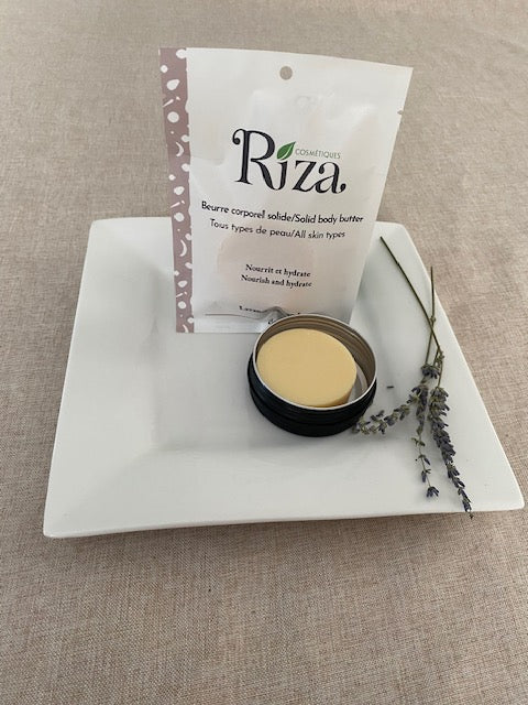 beurre corporel solide naturel nourrissant hydratant et massage