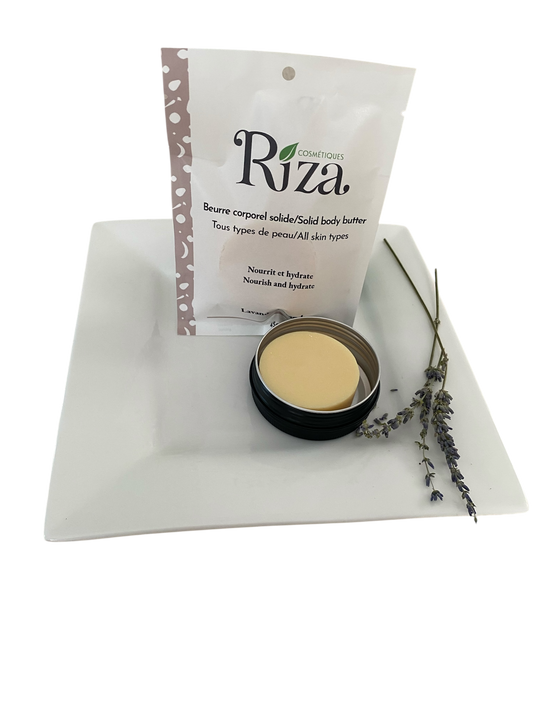 beurre corporel solide naturel nourrissant hydratant et massage