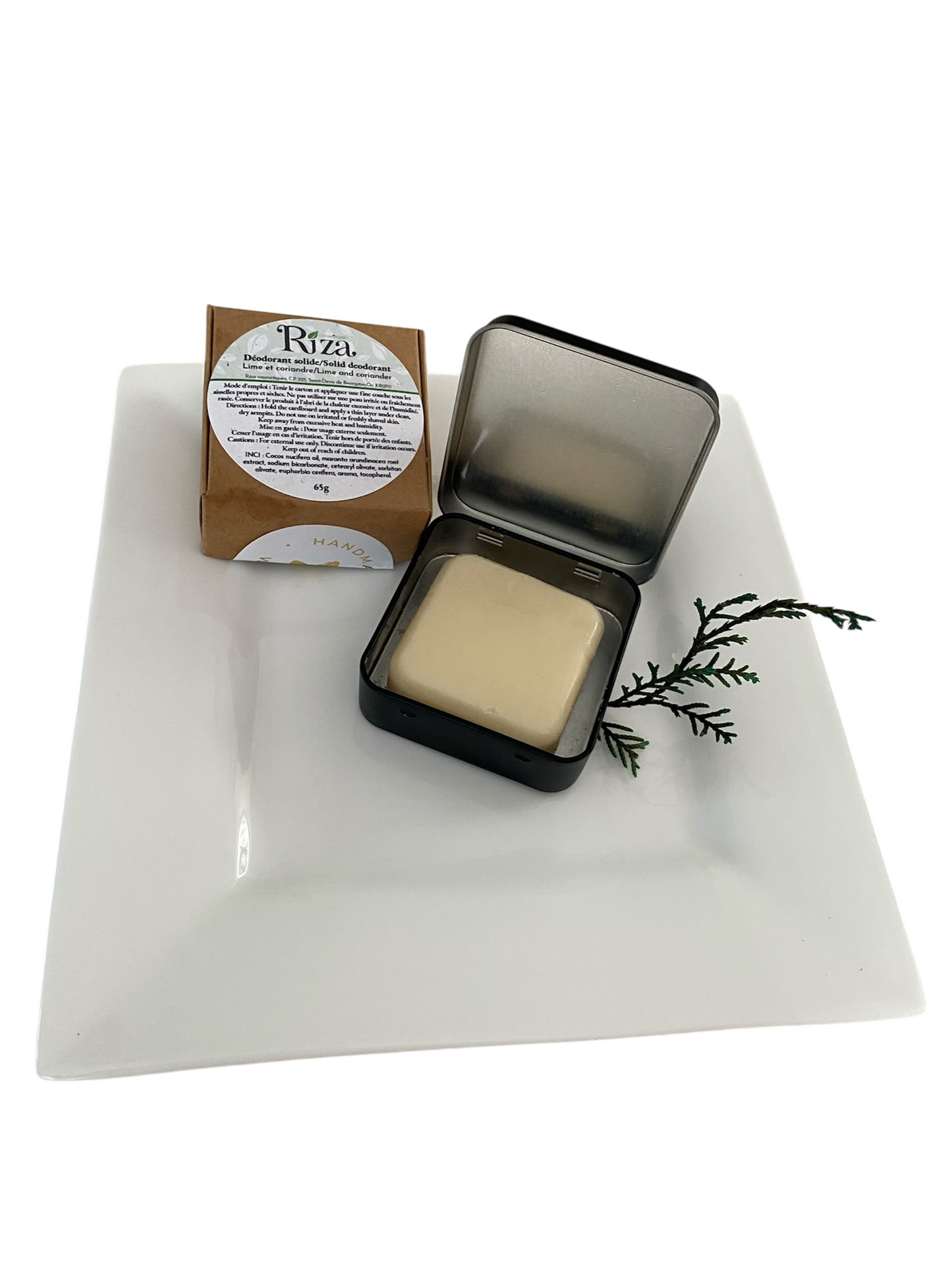 déodorant solide naturel sans pot