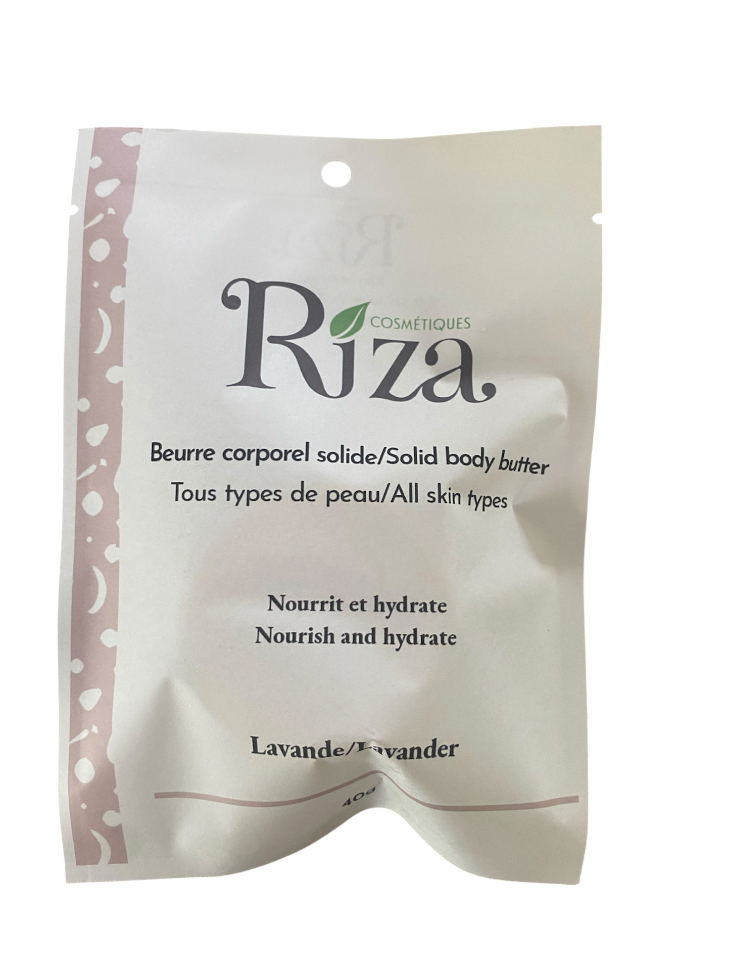 Beurre corporel solide lavande/Solid body butter lavender