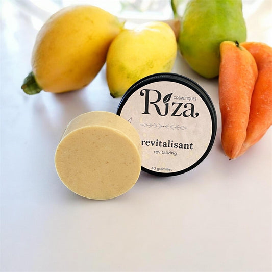 revitalisant solide naturel pour tous types de cheveux zéro déchet écologique voyage camping