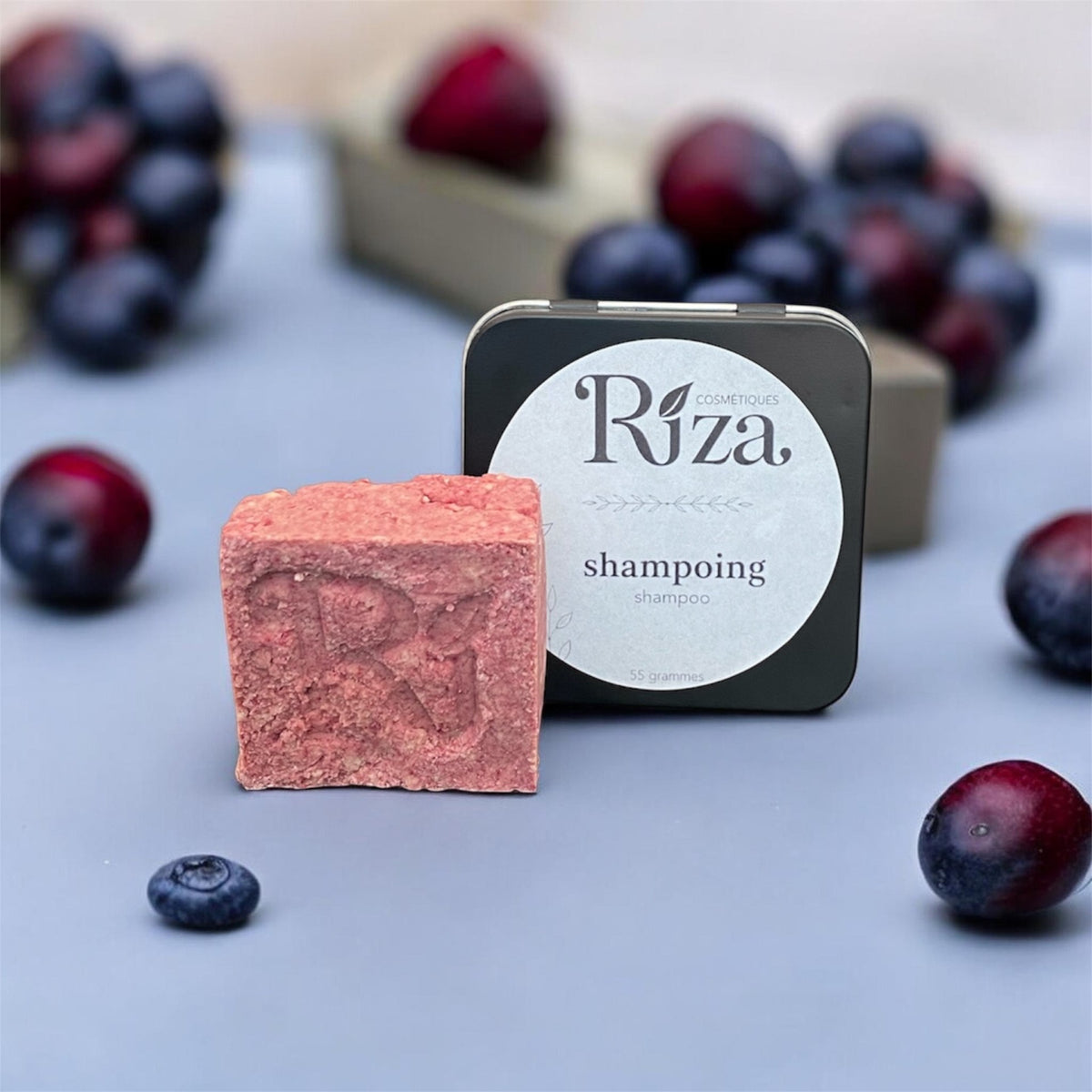 shampoing solide naturel pour cheveux normaux zéro déchet écologique voyage camping